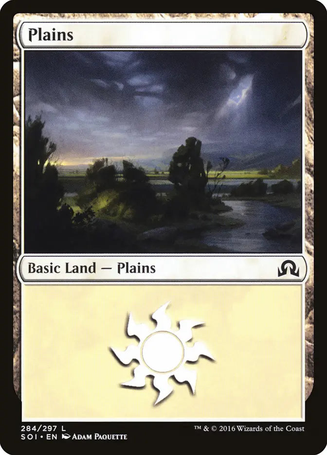 Plains (284) Shadow Over Innistrad