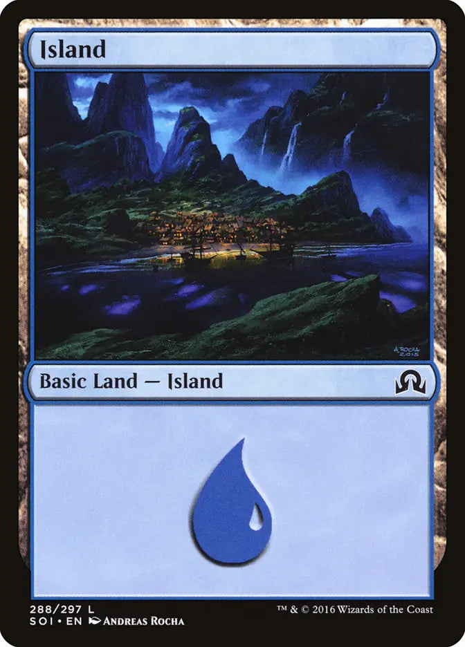 Island (288) Shadow Over Innistrad