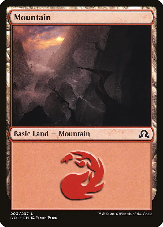 Mountain (293) Shadow Over Innistrad