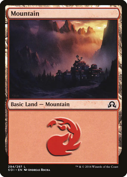 Mountain (294) Shadow Over Innistrad
