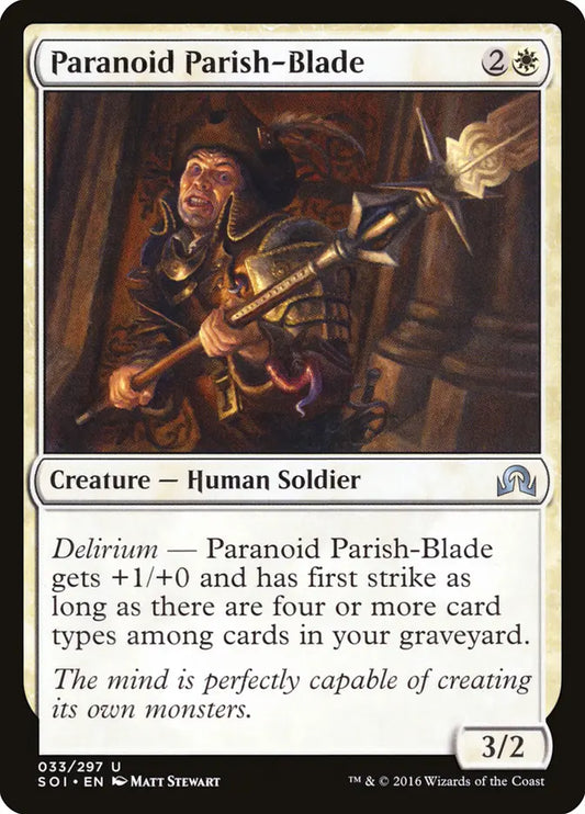 Paranoid Parish-Blade Shadow Over Innistrad