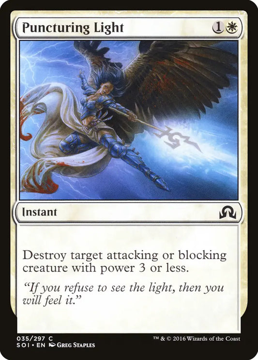 Puncturing Light Shadow Over Innistrad