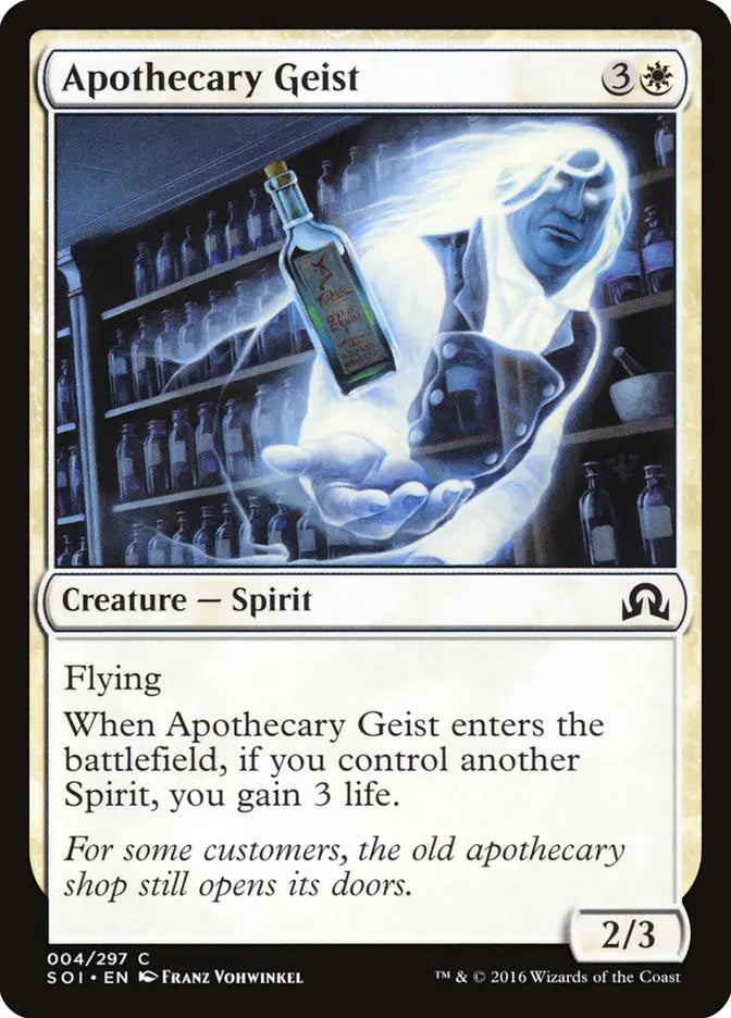 Apothecary Geist Shadow Over Innistrad
