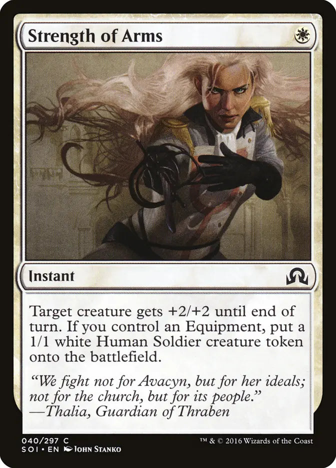 Strength of Arms Shadow Over Innistrad