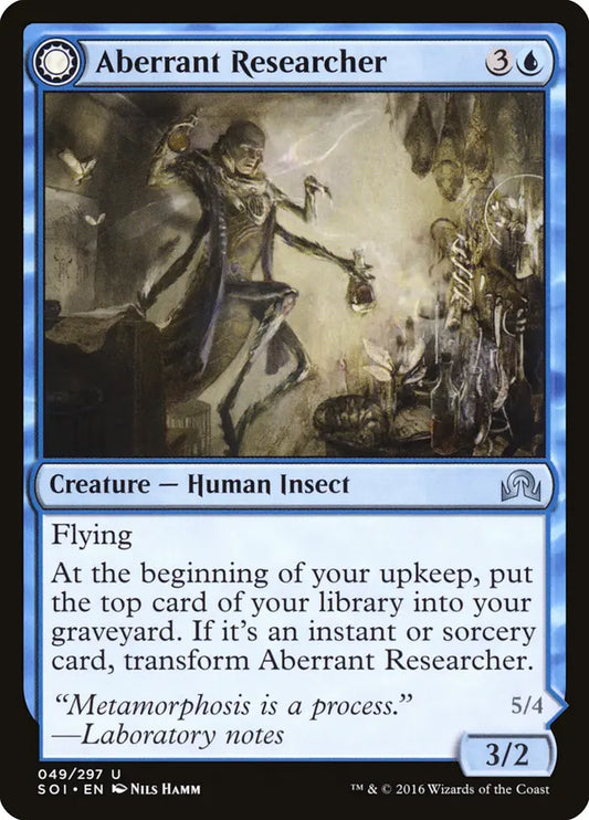 Aberrant Researcher Shadow Over Innistrad