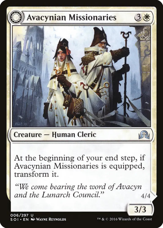 Avacynian Missionaries Shadow Over Innistrad
