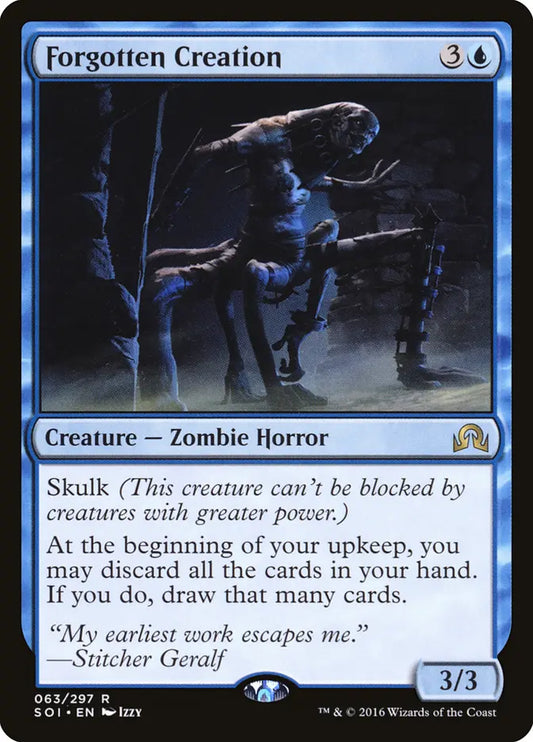 Forgotten Creation Shadow Over Innistrad