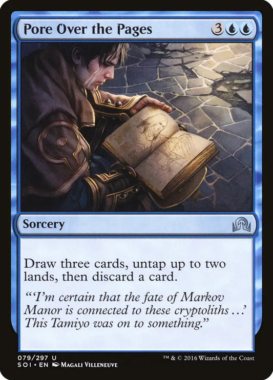 Pore Over the Pages Shadow Over Innistrad