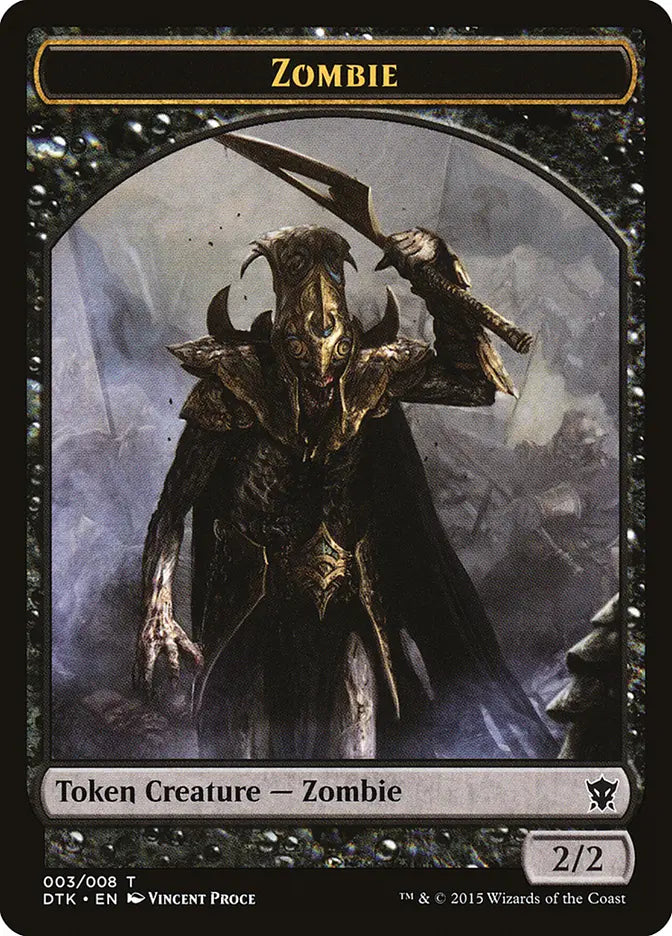 Zephyr Scribe Token Dragons of Tarkir