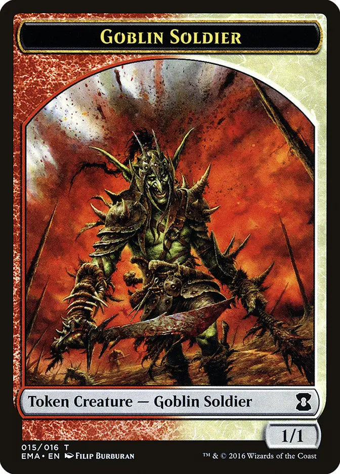 Goblin Soldier Token Eternal Masters