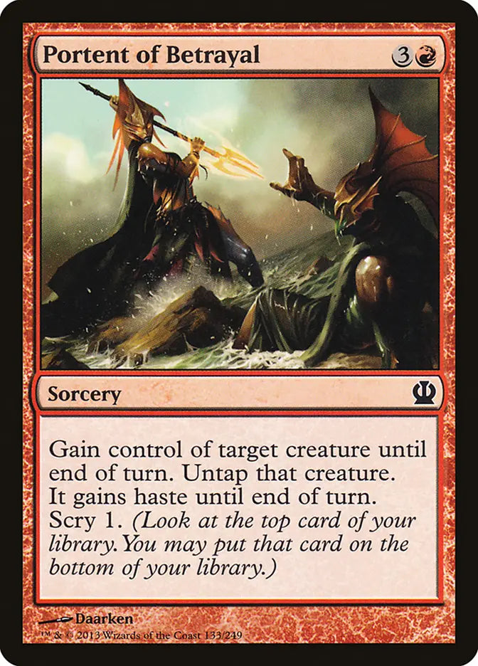 Portent of Betrayal Theros