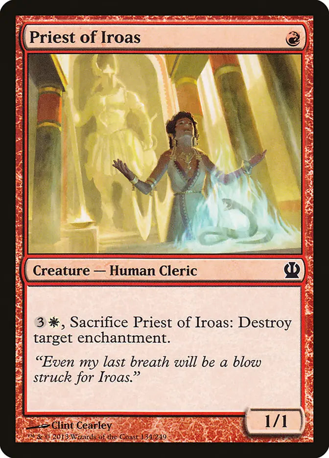 Priest of Iroas Theros