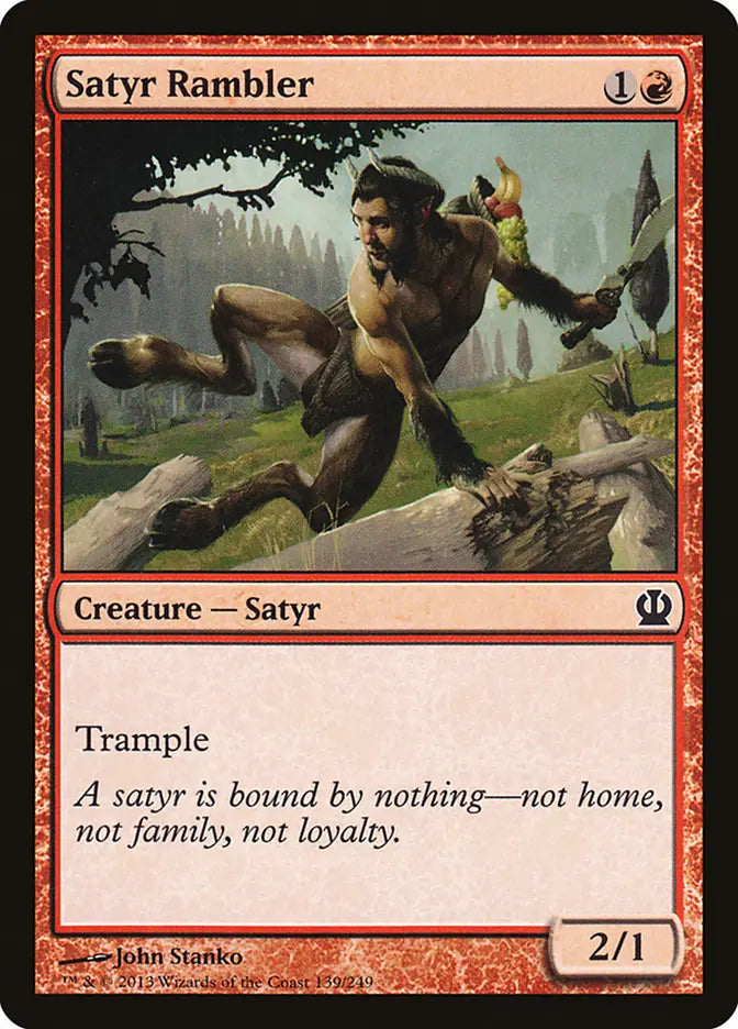 Satyr Rambler Theros