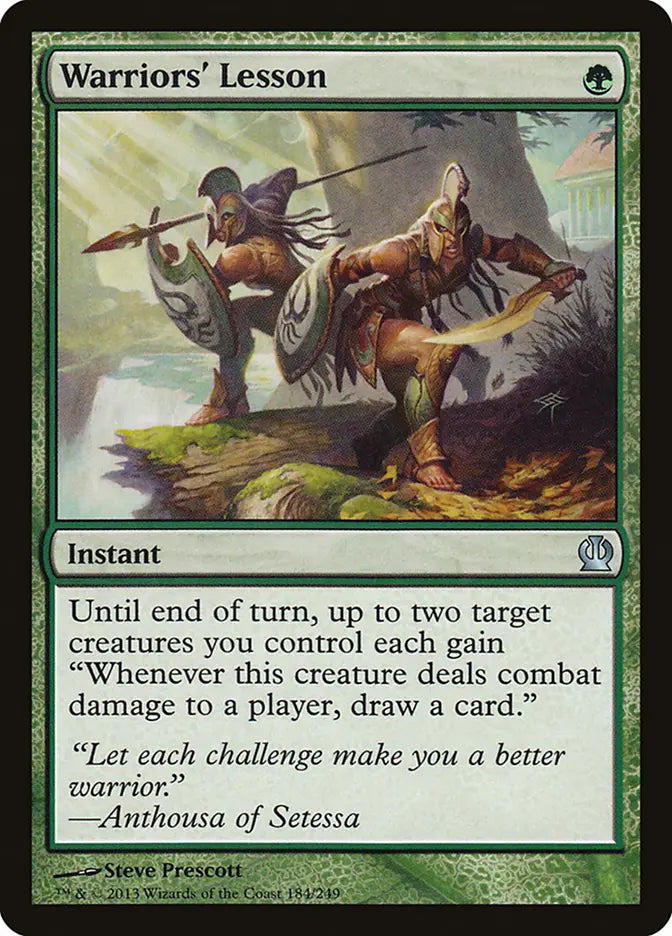 Warriors' Lesson Theros