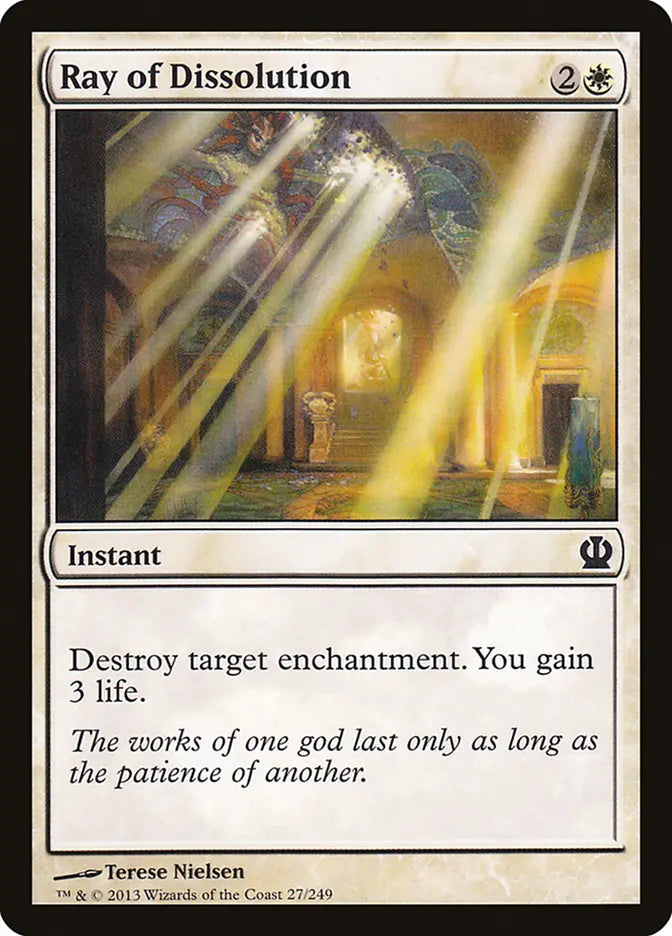 Ray of Dissolution Theros