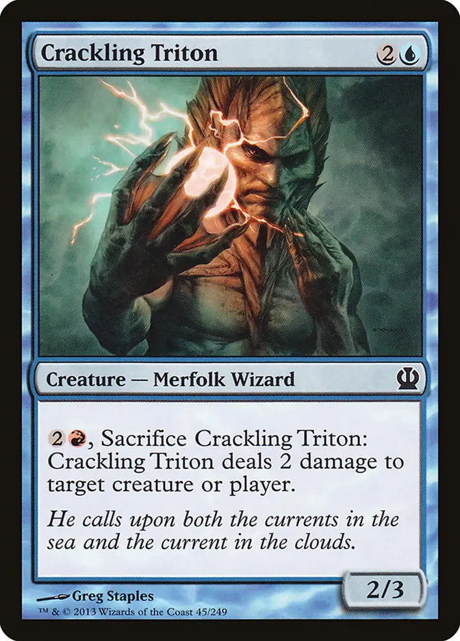 Crackling Triton Theros