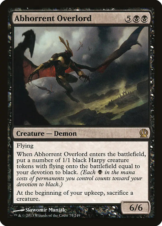 Abhorrent Overlord Theros