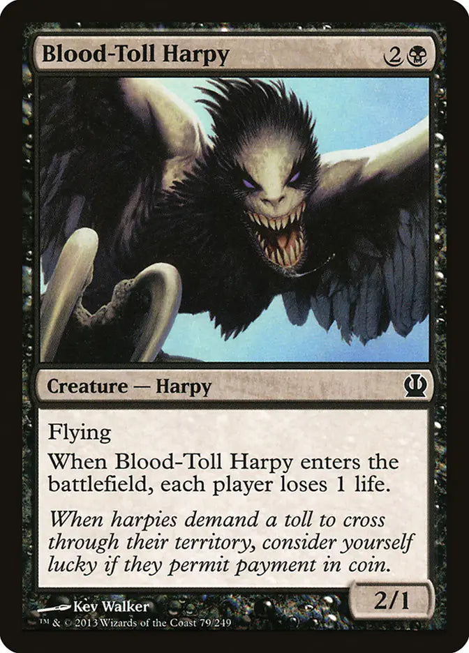 Blood-Toll Harpy Theros