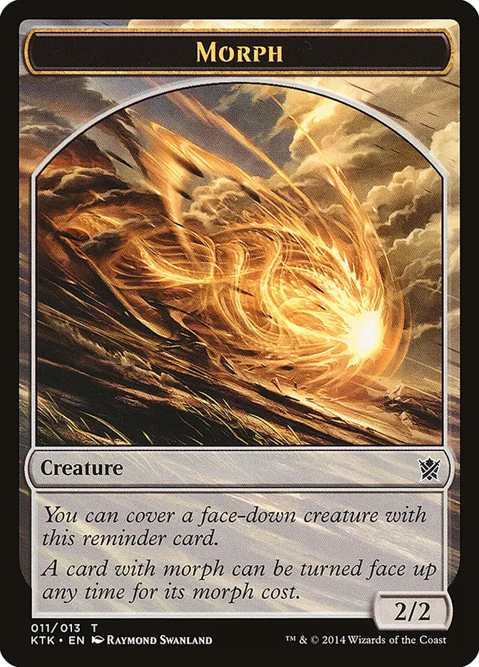 Morph Token Khans of Tarkir