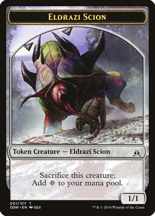 Eldrazi Scion Token (1) Oath of the Gatewatch
