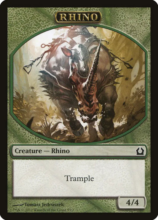 Rhino Token Return to Ravnica
