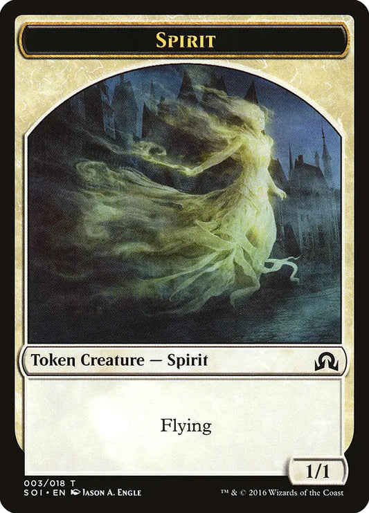 Spirit Token Shadow Over Innistrad