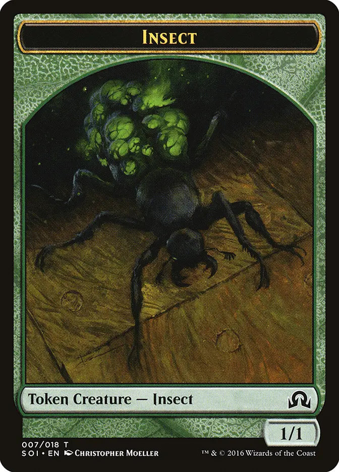 Insect Token Shadow Over Innistrad