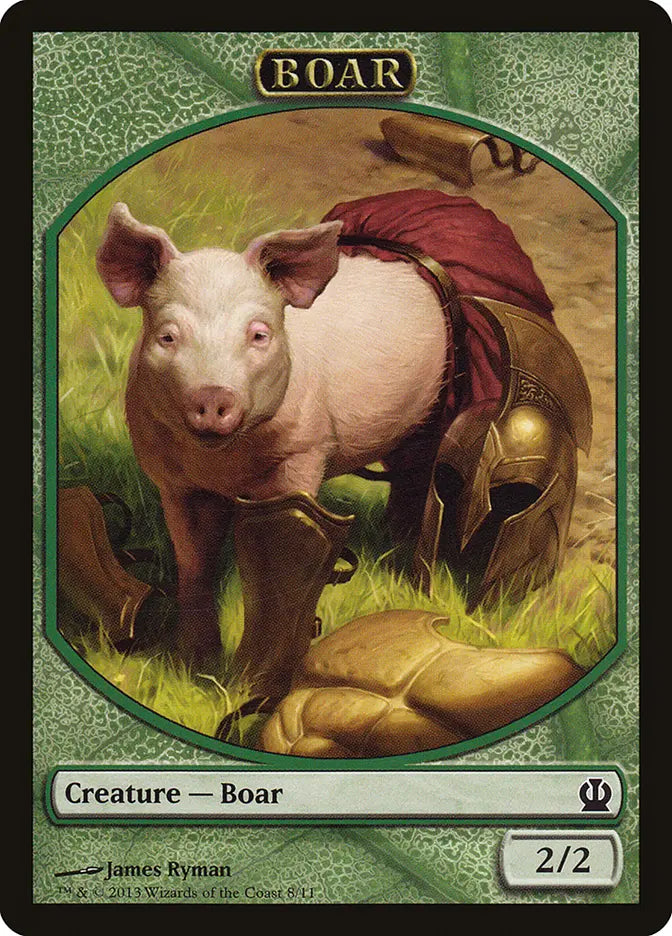 Boar Token Theros